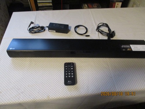Soundbar nera elegante - soundbar, lg