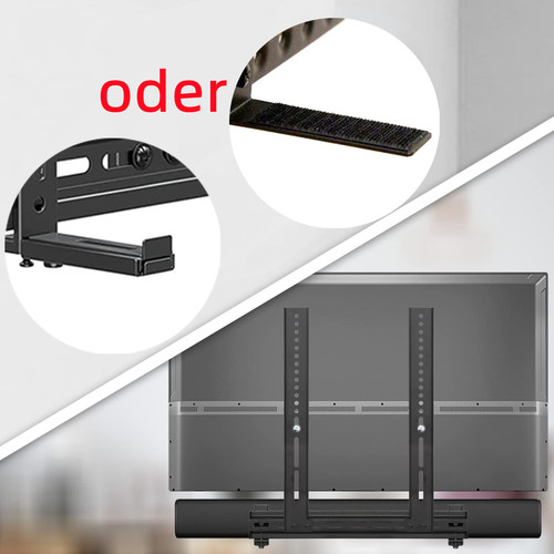Supporto soundbar nero