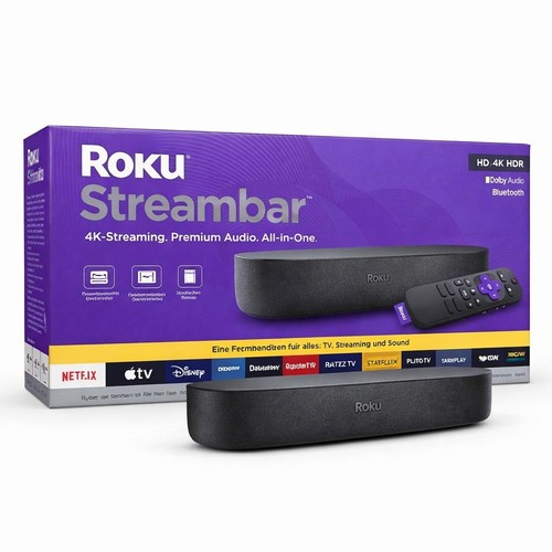 Soundbar streaming - soundbar, 4k
