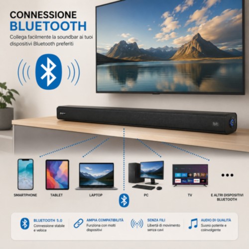 Soundbar bluetooth 120w - soundbar,