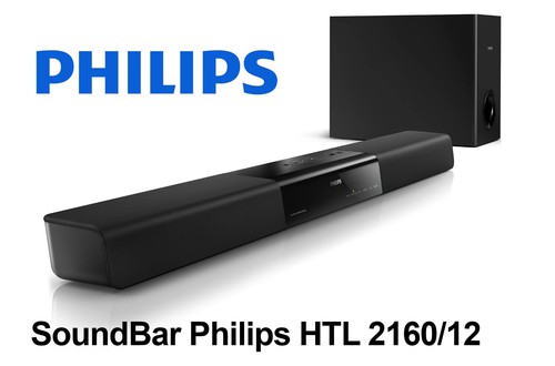 Soundbar philips htl 2160 - philips, 2160/12